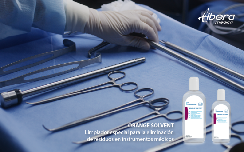 Orange Solvent: una solución eficaz y natural para la limpieza de equipos e instrumentos médicos