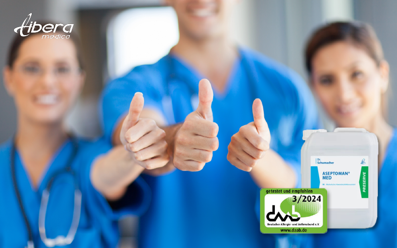 Consejos y recomendaciones para una desinfección eficaz de manos con ASEPTOMAN® MED