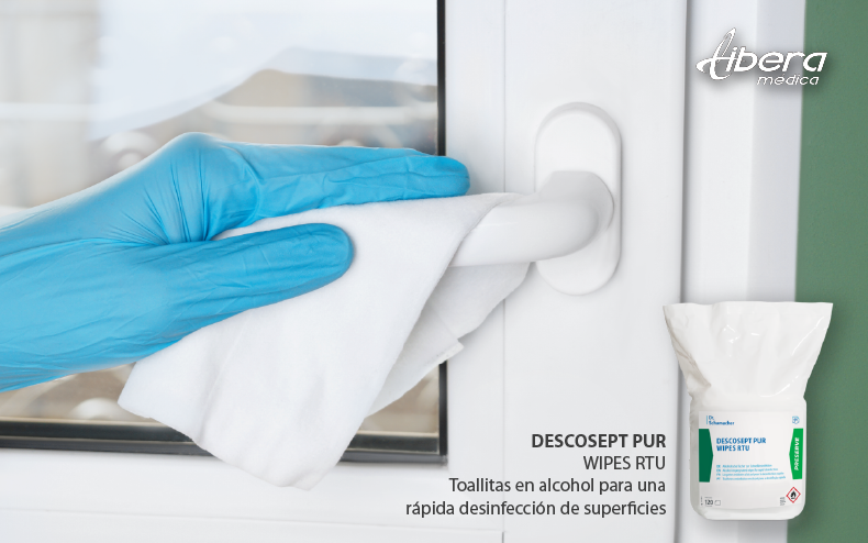 Consejos y recomendaciones para el uso eficaz de DESCOSEPT PUR WIPES RTU