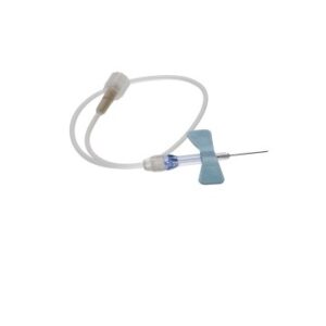 Equipo para infusión con palomilla con dispositivo de seguridad